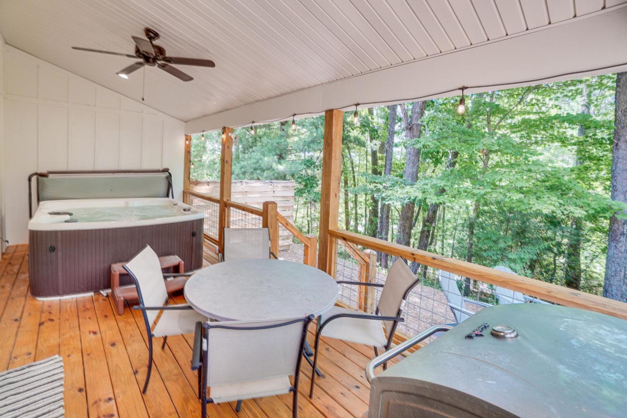 Stunning Helen Getaway With Hot Tub And Ev Charger! Villa Exterior photo