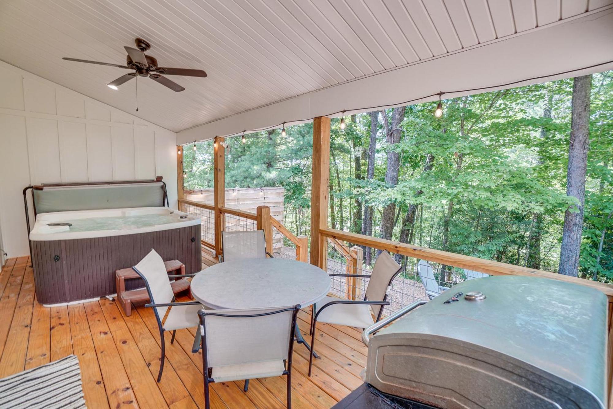 Stunning Helen Getaway With Hot Tub And Ev Charger! Villa Exterior photo