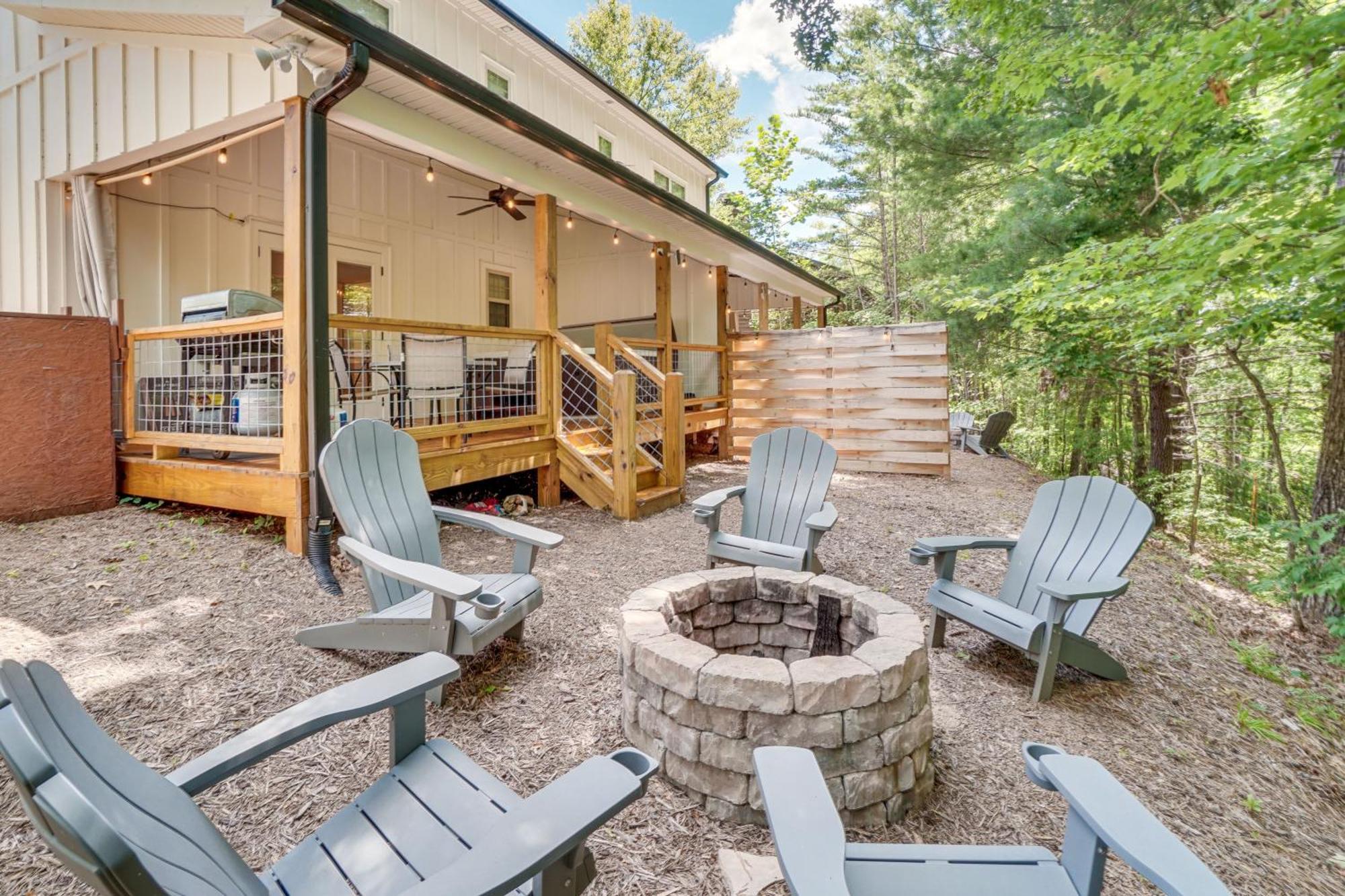 Stunning Helen Getaway With Hot Tub And Ev Charger! Villa Exterior photo